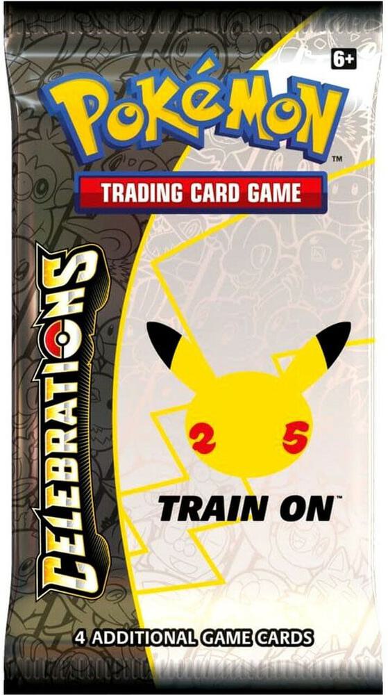 POKEMON - SEALED - CELEBRATIONS - BOOSTER PACK (1)