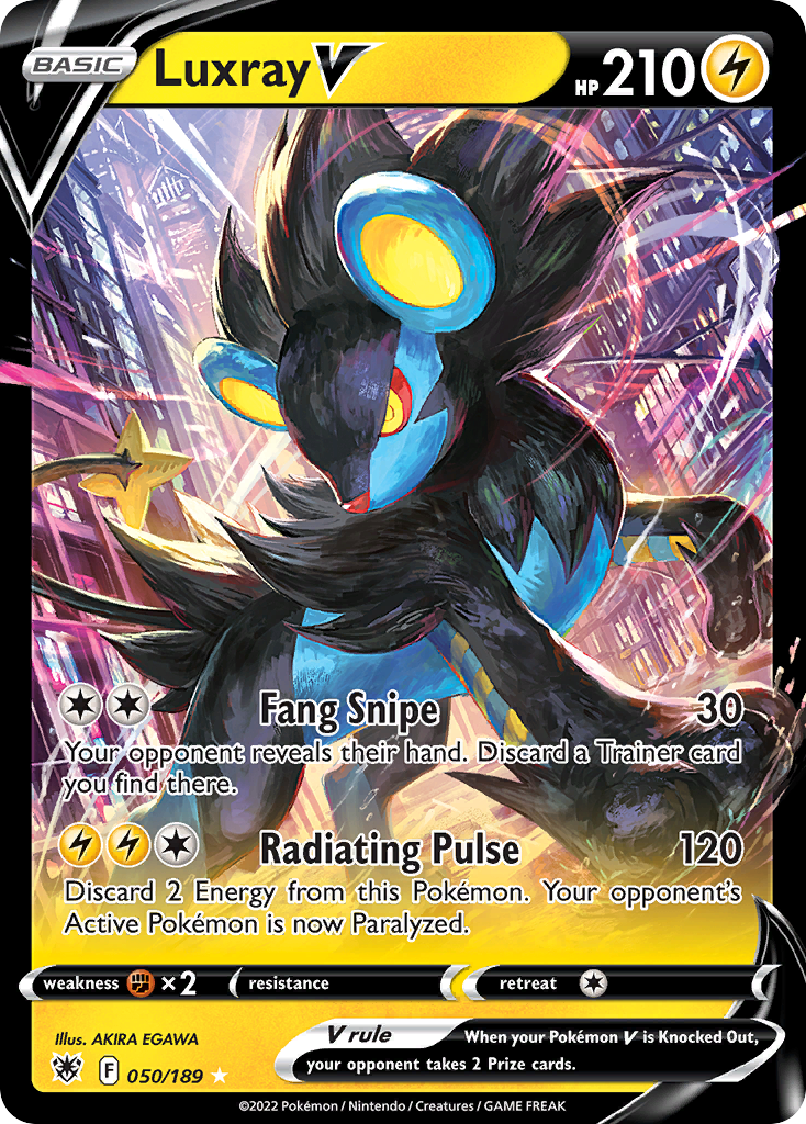 POKEMON - SINGLES - LUXRAY V
