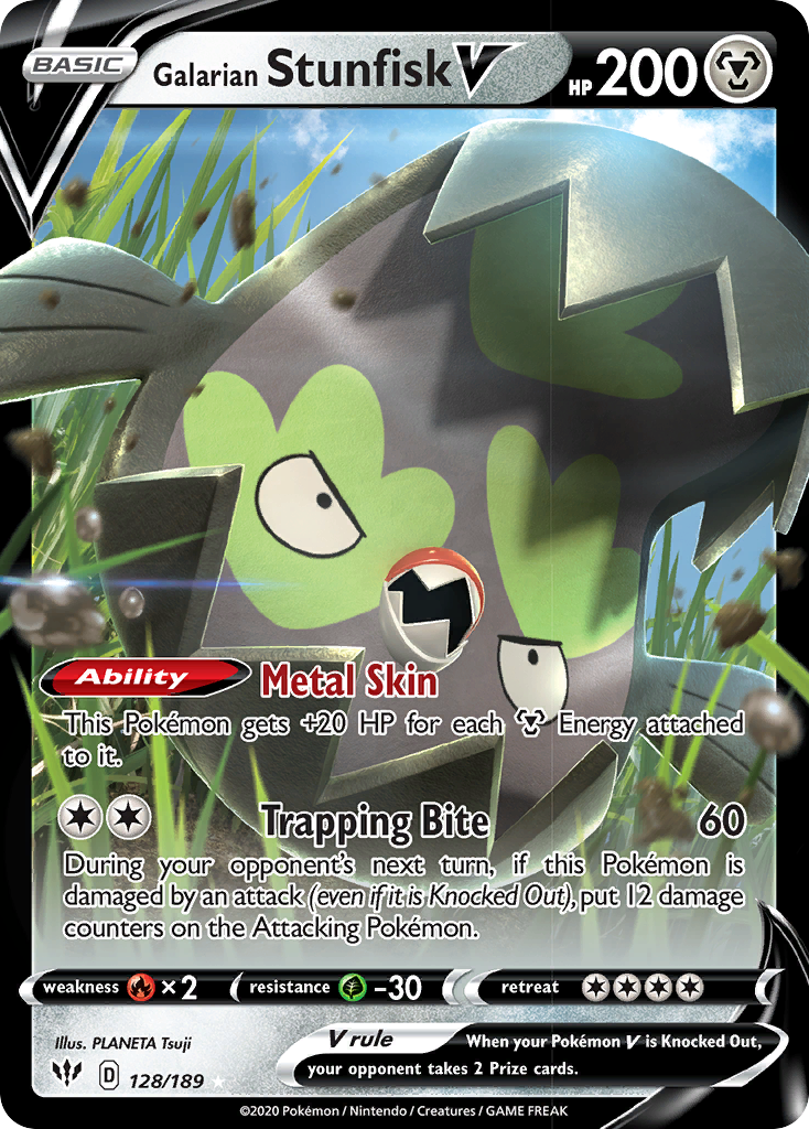 POKEMON - SINGLES - STUNFISK V