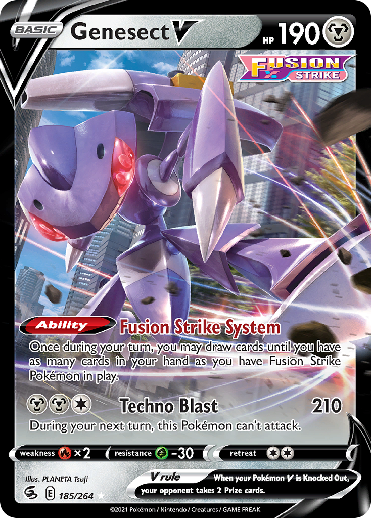 POKEMON - SINGLES - GENESECT V