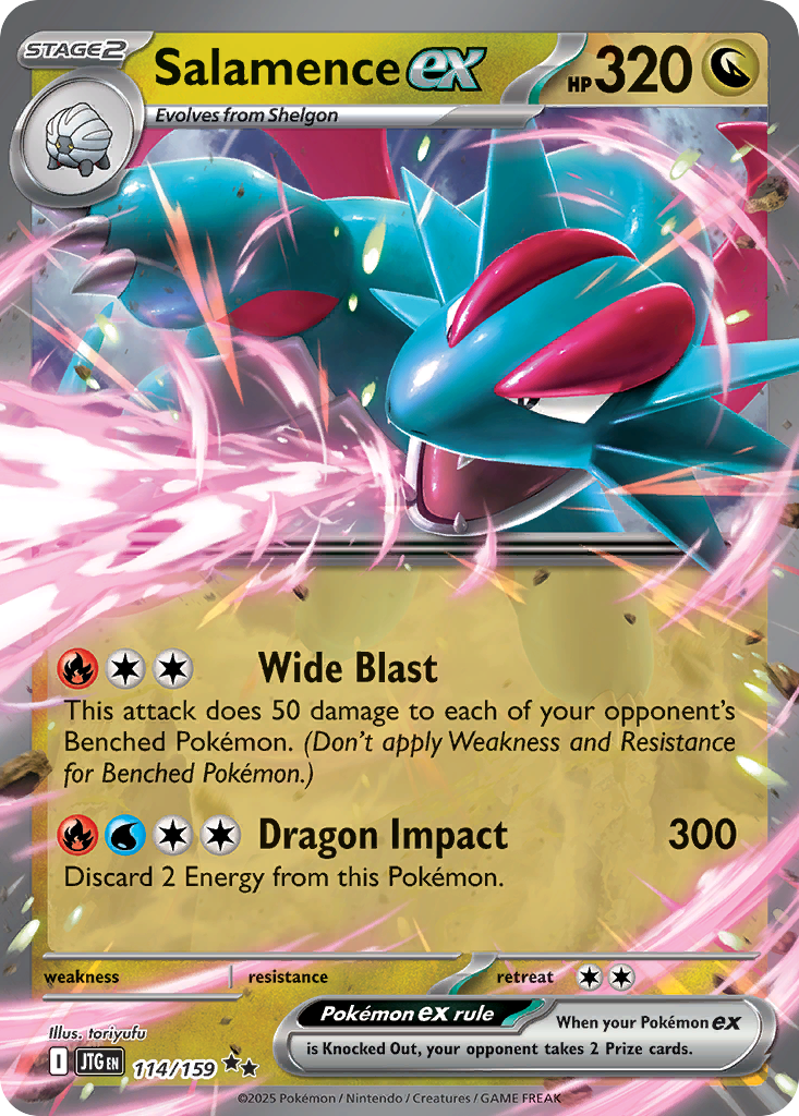 POKEMON - SINGLES - SALAMENCE EX