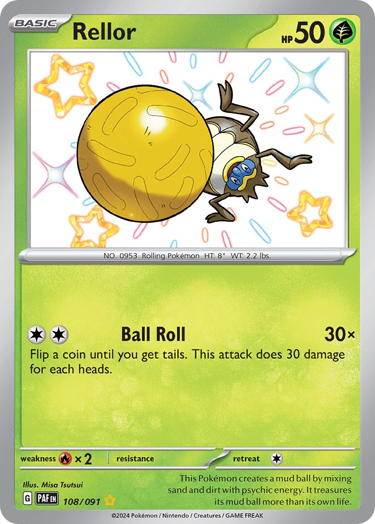 POKEMON - SINGLES - SHINY RELLOR