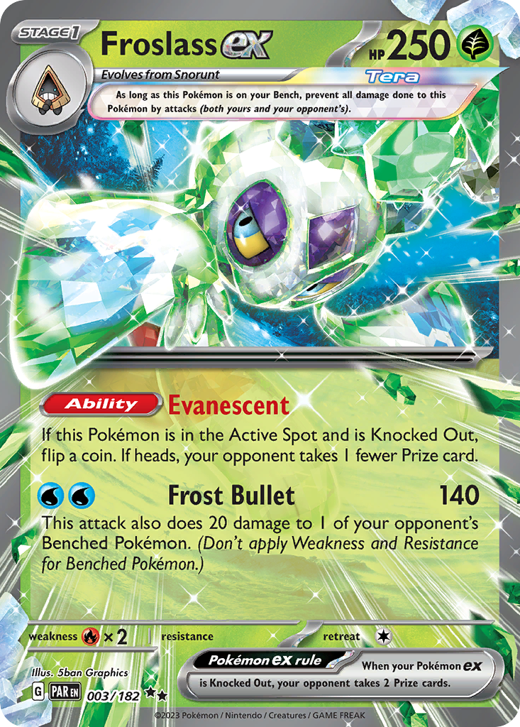 POKEMON - SINGLES - FROSLASS EX