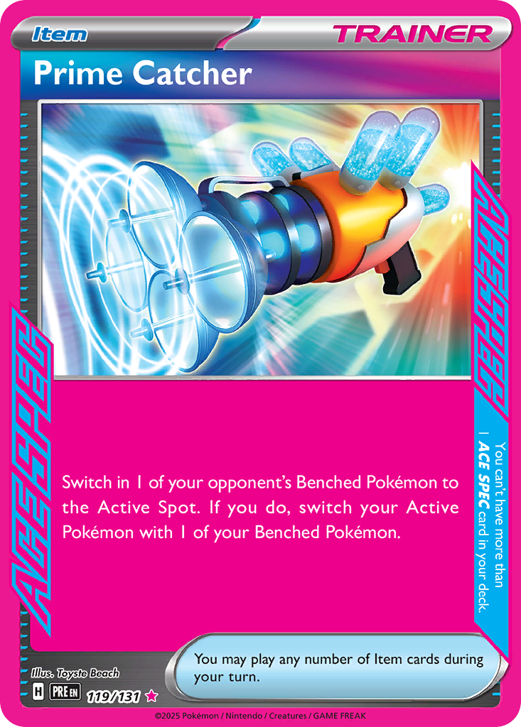 POKEMON - SINGLES - PRIME CATCHER (ASR)