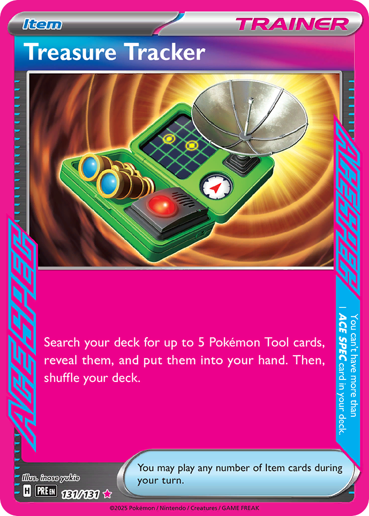 POKEMON - SINGLES - TREASURE TRACKER (ASR)