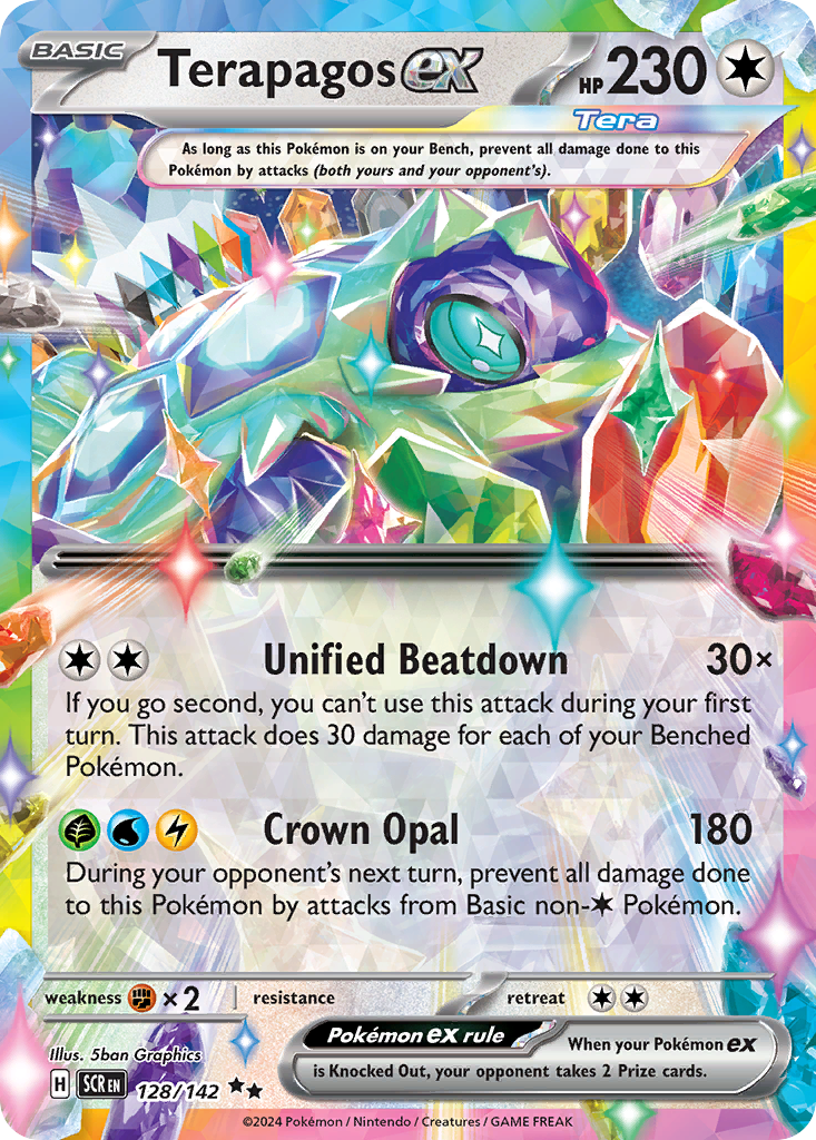 POKEMON - SINGLES - TERAPAGOS EX
