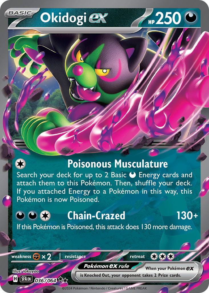 POKEMON - SINGLES - OKIDOGI EX