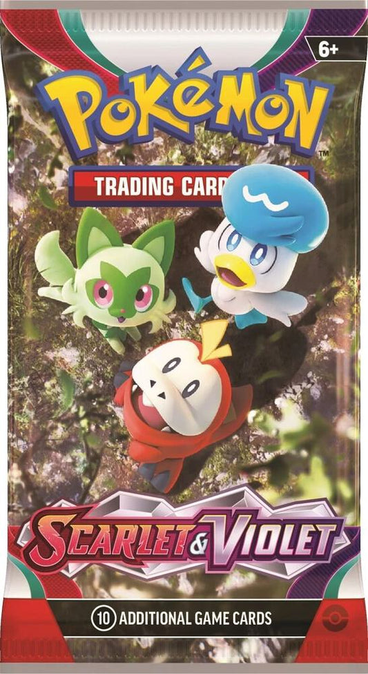 POKEMON - SEALED - SCARLET & VIOLET - BOOSTER PACK (1)