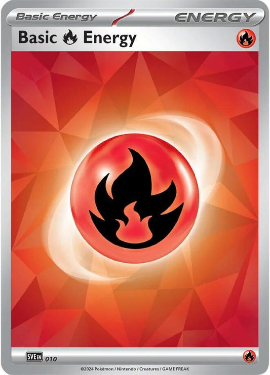 POKEMON - SINGLES - FIRE ENERGY (HOLO)