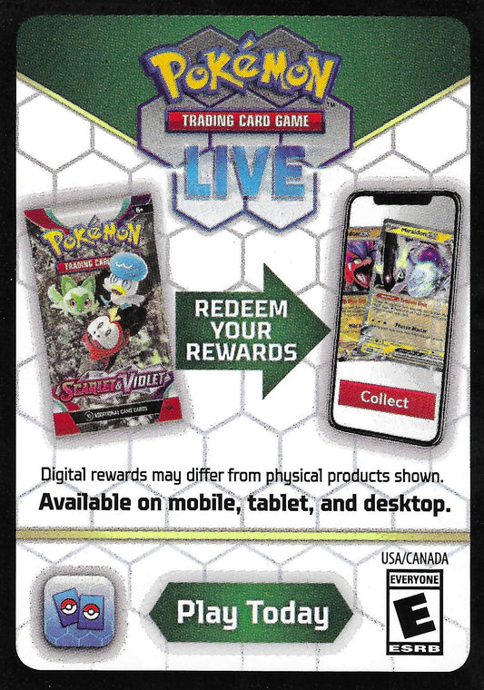 POKEMON - 25CT CODE CARD LOT