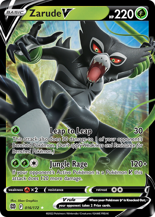 POKEMON - SINGLES - ZARUDE V