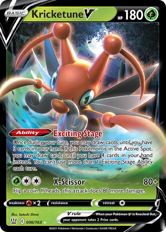 POKEMON - SINGLES - KRIKETUNE V