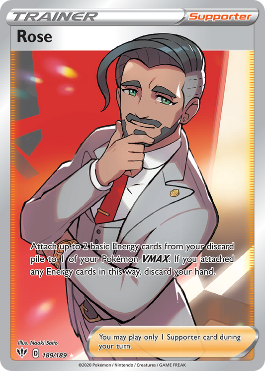 POKEMON - SINGLES - ROSE FULL ART