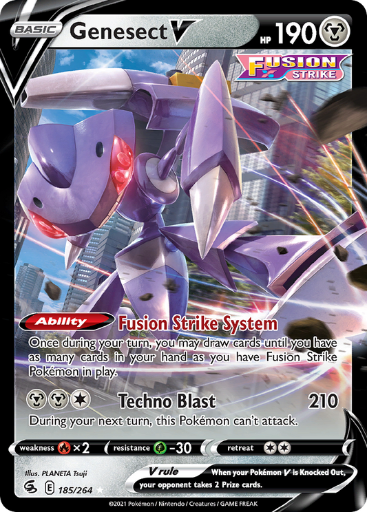 POKEMON - SINGLES - GENESECT V