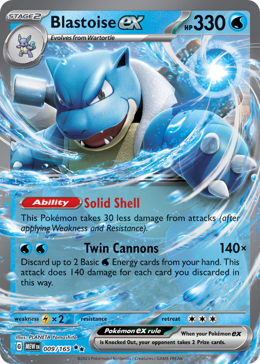 POKEMON - SINGLES - BLASTOISE EX