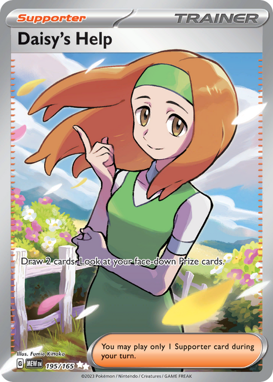 POKEMON - SINGLES - DAISY'S HELP FULL ART