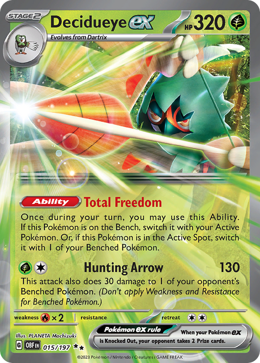 POKEMON - SINGLES - DECIDUEYE EX