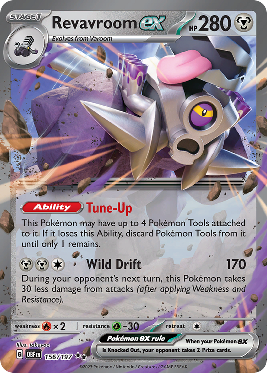POKEMON - SINGLES - REVAVROOM EX