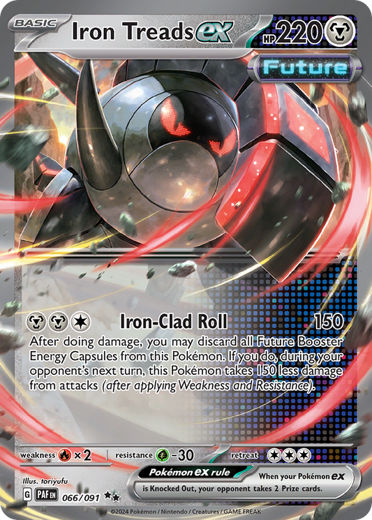 POKEMON - SINGLES - IRON TREADS (HOLO, FUTURE)