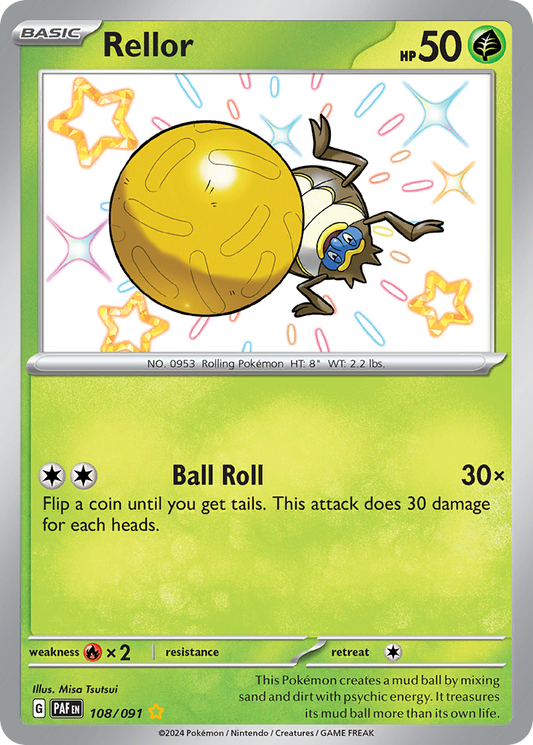 POKEMON - SINGLES - SHINY RELLOR
