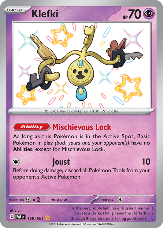 POKEMON - SINGLES - KLEFKI (SHINY)