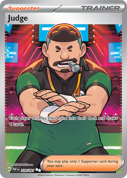 POKEMON - SINGLES - JUDGE (FULL ART)