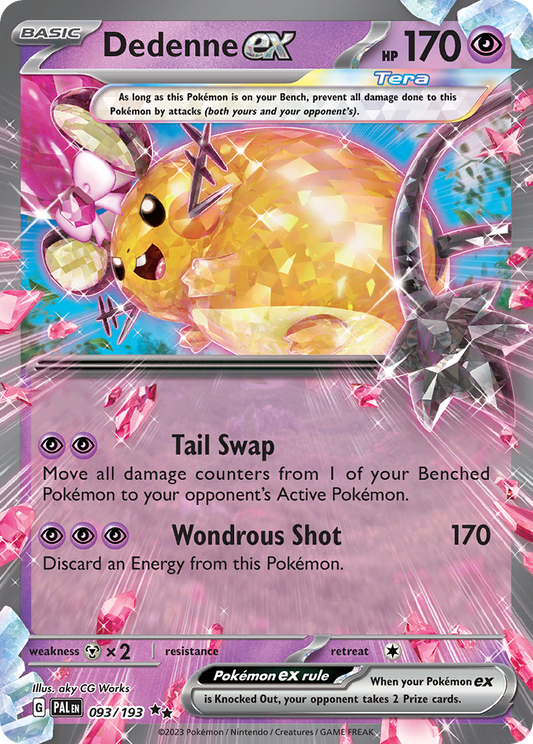 POKEMON - SINGLES - DEDENNE EX