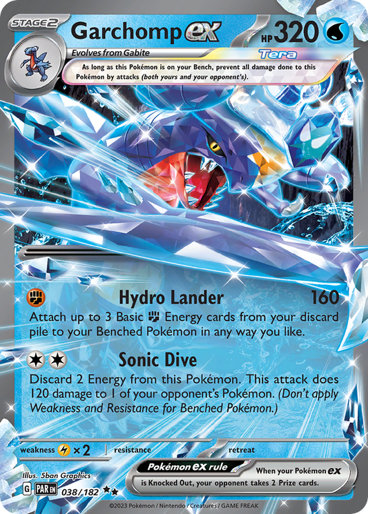 POKEMON - SINGLES - GARCHOMP EX