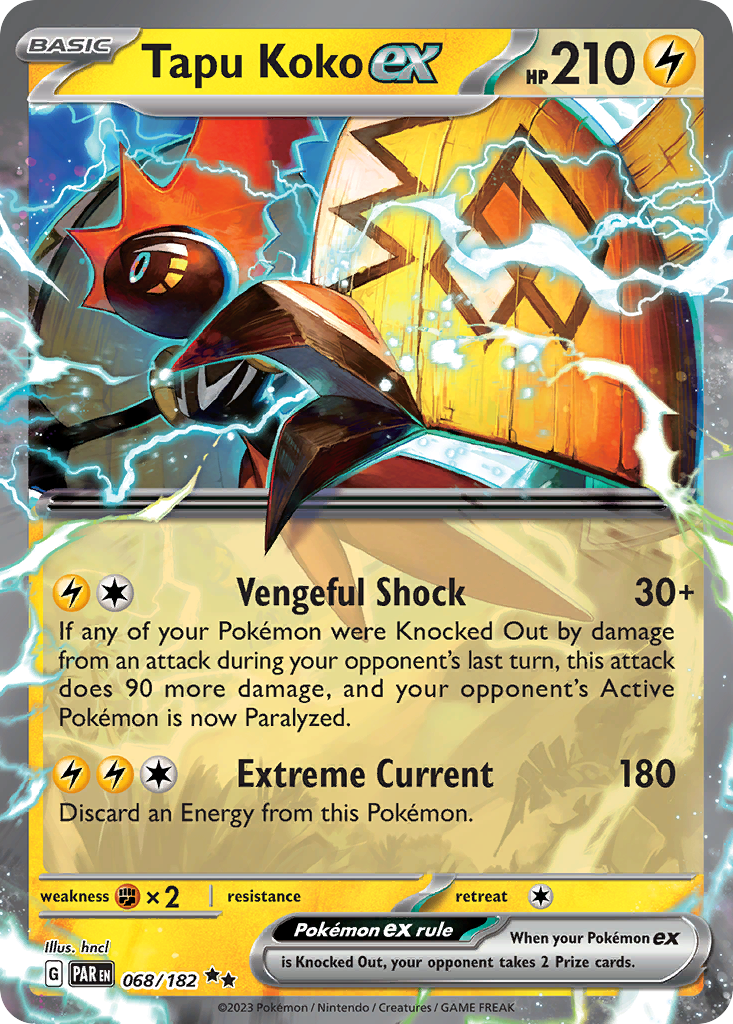 POKEMON - SINGLES - TAPU KOKO EX
