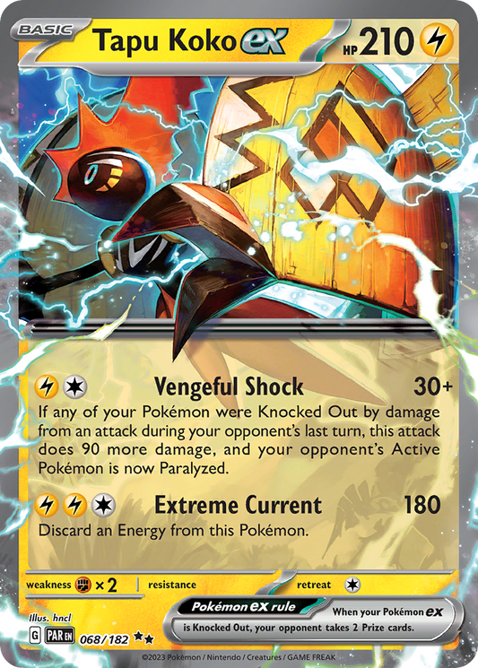 POKEMON - SINGLES - TAPU KOKO EX