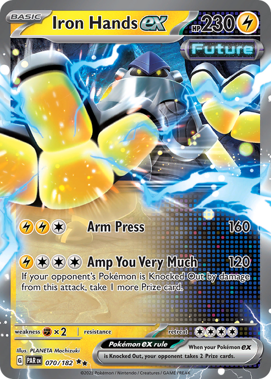 POKEMON - SINGLES - IRON HANDS EX