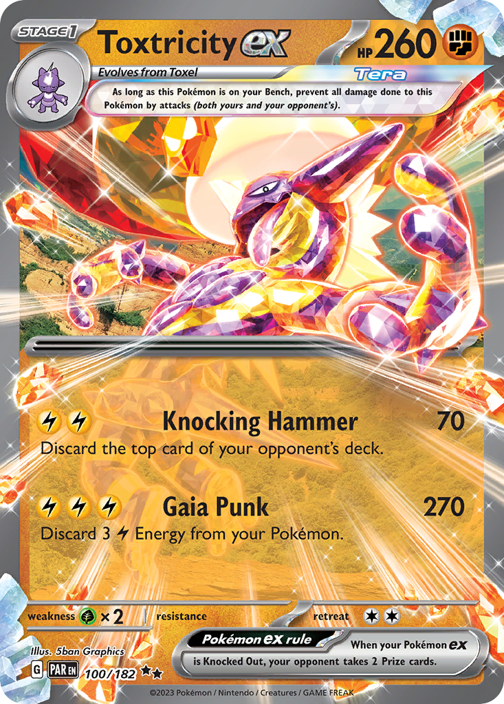 POKEMON - SINGLES - TOXTRICITY