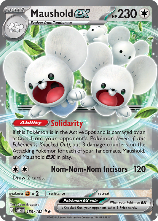 POKEMON - SINGLES - MAUSHOLD EX
