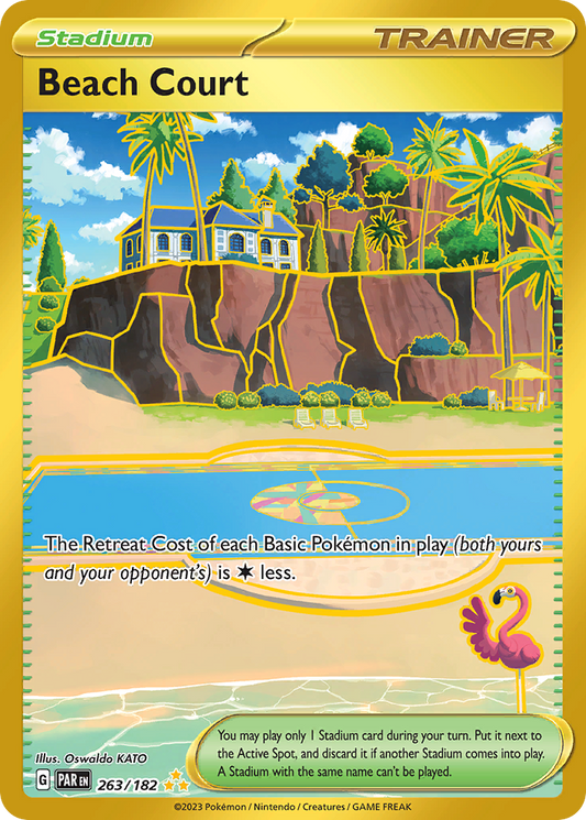 POKEMON - SINGLES - BEACH COURT (HR)