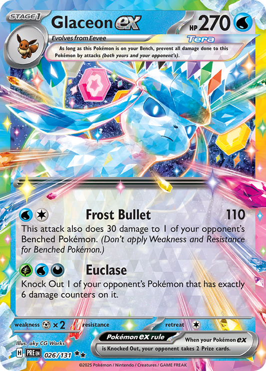 POKEMON - SINGLES - GLACEON EX