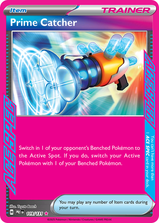 POKEMON - SINGLES - PRIME CATCHER (ASR)
