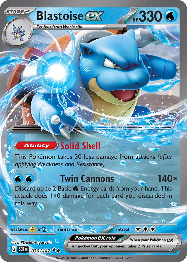 POKEMON - SINGLES - BLASTOISE EX