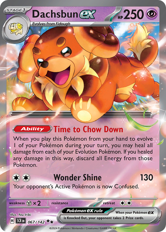 POKEMON - SINGLES - DACHSBUN EX