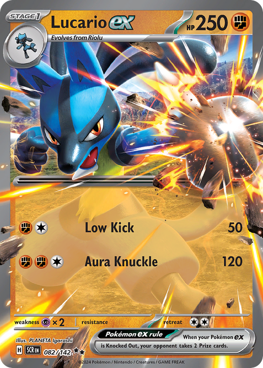 POKEMON - SINGLES - LUCARIO EX
