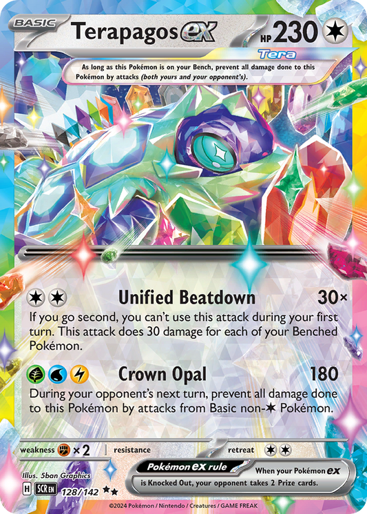 POKEMON - SINGLES - TERAPAGOS EX