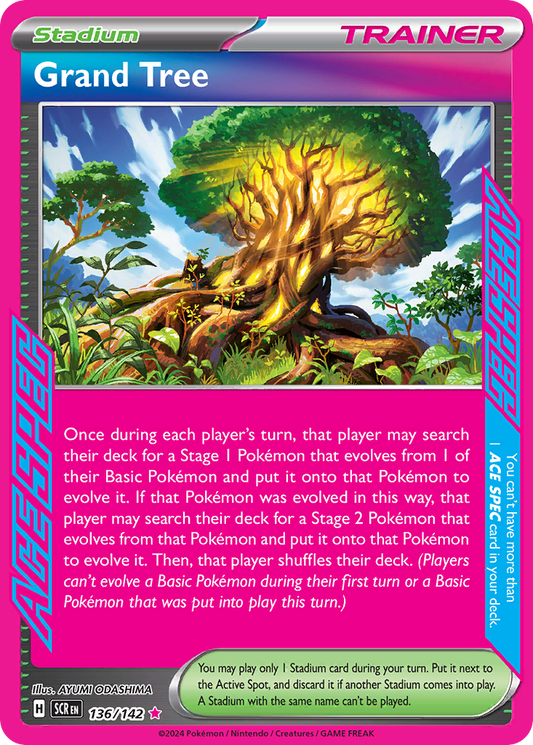 POKEMON - SINGLES - GRAND TREE (ASR)