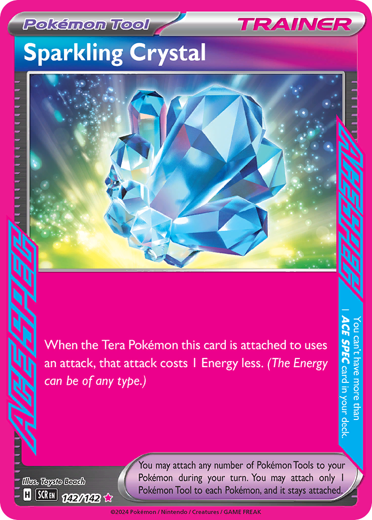 POKEMON - SINGLES - SPARKLING CRYSTAL