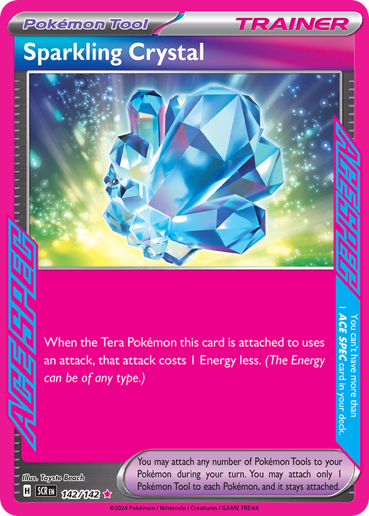 POKEMON - SINGLES - SPARKLING CRYSTAL