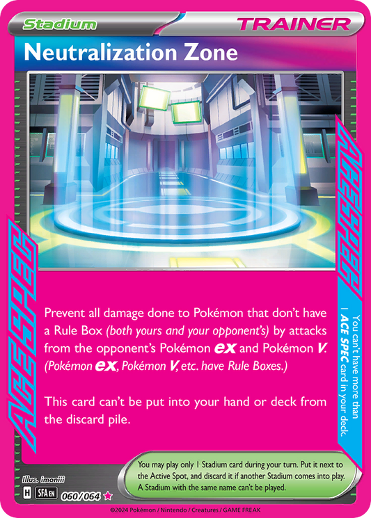 POKEMON - SINGLES - NEUTRALIZATION ZONE (ASR)