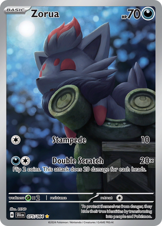 POKEMON - SINGLES - ZORUA (IR)