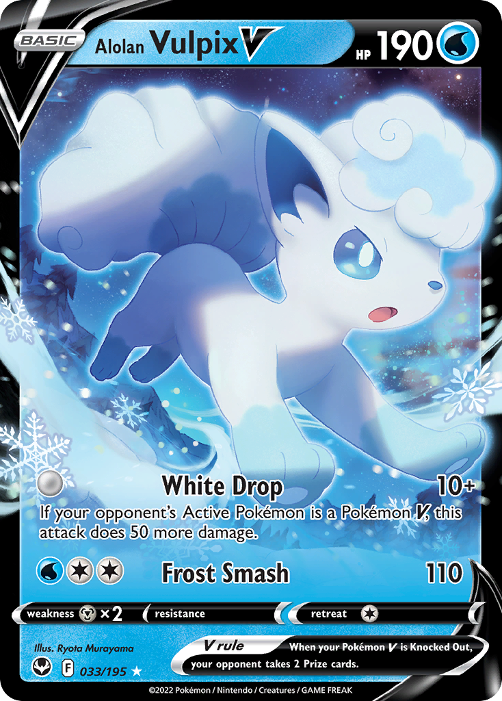 POKEMON - SINGLES - VULPIX V