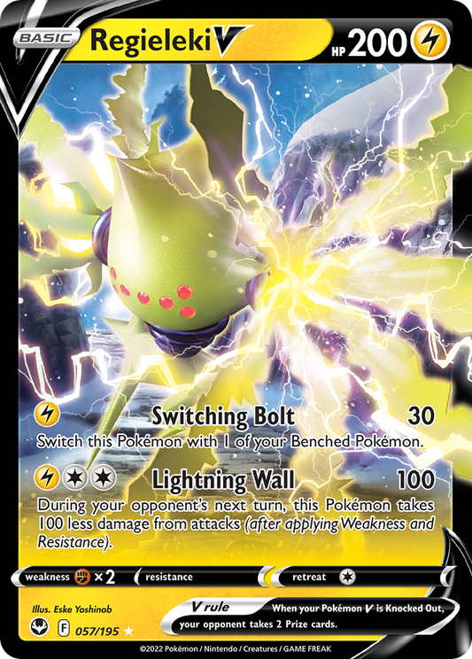 POKEMON - SINGLES - REGIELEKI V