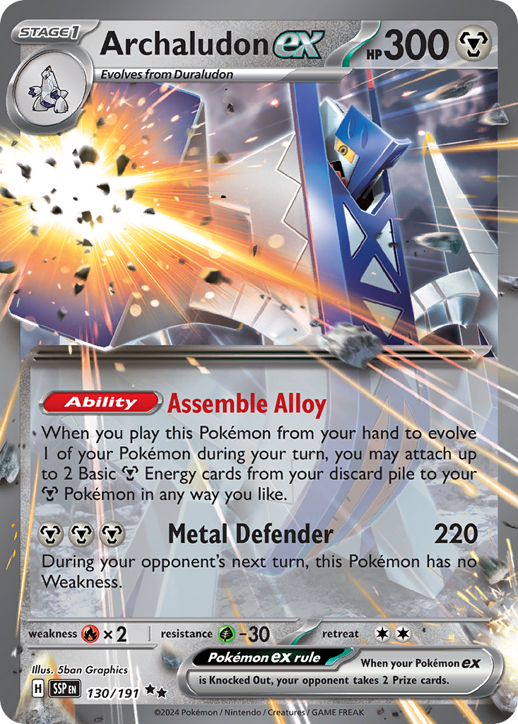 POKEMON - SINGLES - ARCHALUDON EX
