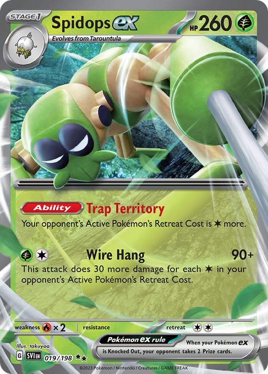POKEMON - SINGLES - SPIDOPS EX