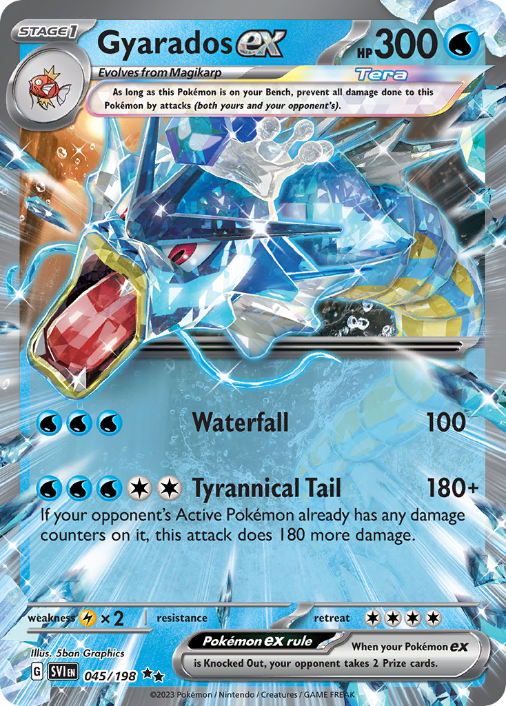 POKEMON - SINGLES - GYARADOS EX